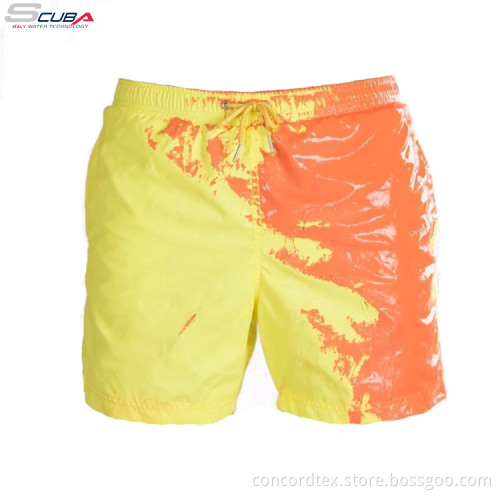 mens tie dyed shorts